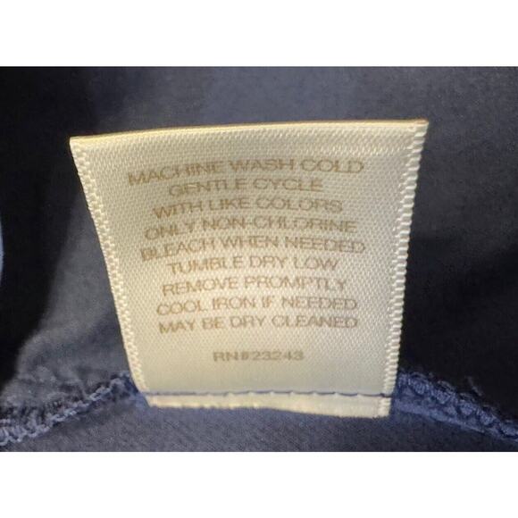 eva mendes Wide Leg Sailor Trousers Blue 8 Academia career 74-22 - Picture 6 of 16